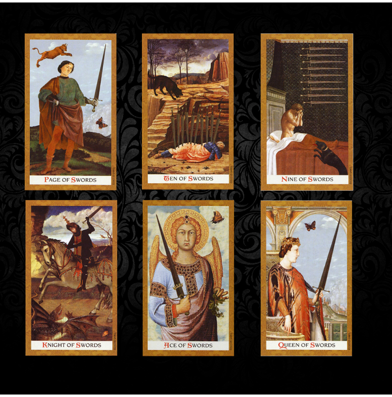 Gold tarot