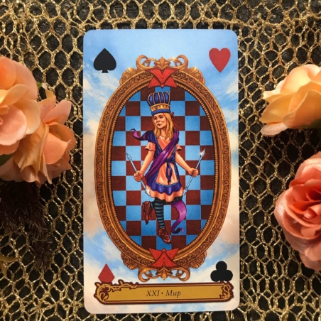 Таро В Стране Чудес Барбара Мур книга + карты