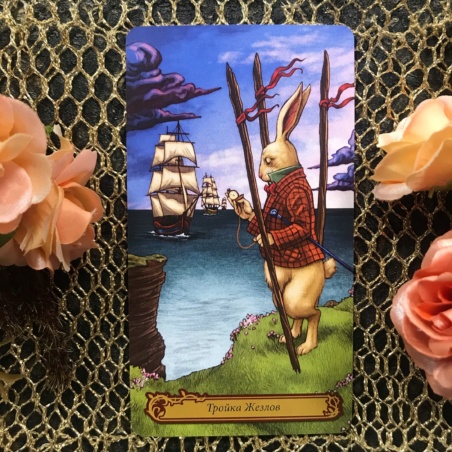 Таро В Стране Чудес Барбара Мур книга + карты