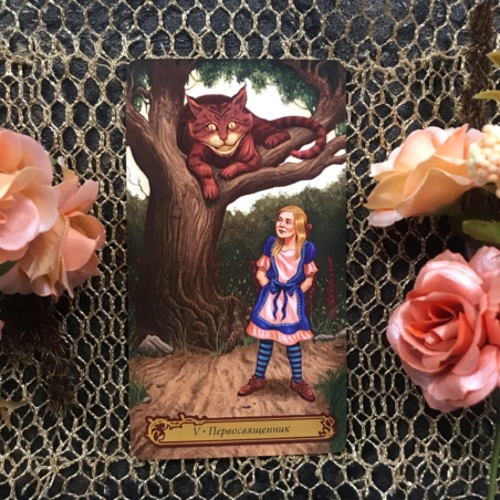 Таро В Стране Чудес Барбара Мур книга + карты