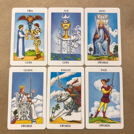 Сияющее Таро Райдера-Уэйта мини в жестяной  коробке