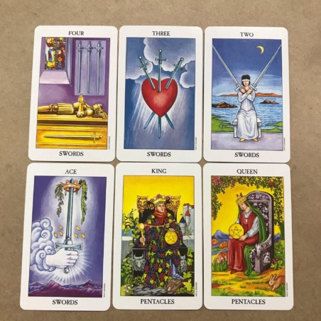 Сияющее Таро Райдера-Уэйта мини в жестяной  коробке