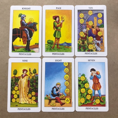 Сияющее Таро Райдера-Уэйта мини в жестяной  коробке