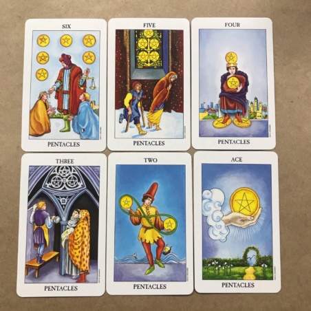 Сияющее Таро Райдера-Уэйта мини в жестяной  коробке