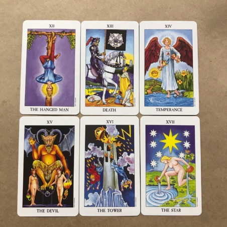 Сияющее Таро Райдера-Уэйта мини в жестяной  коробке