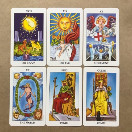 Сияющее Таро Райдера-Уэйта мини в жестяной  коробке