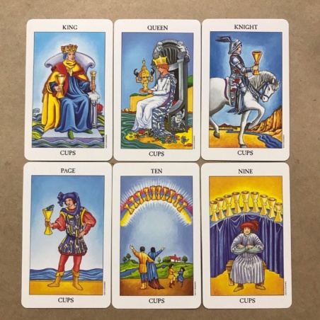 Сияющее Таро Райдера-Уэйта мини в жестяной  коробке