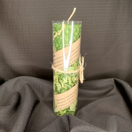 Свеча травяная из вощины Иван-Чай