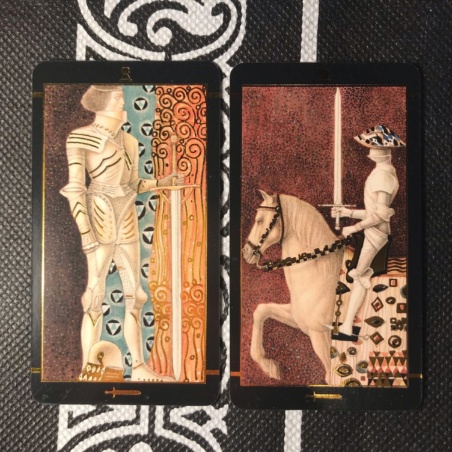 Таро Климта золотое (мини-колода)
