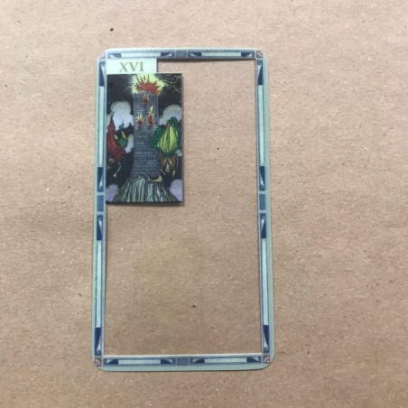 Универсальное Прозрачное Таро пластиковое