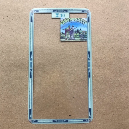 Универсальное Прозрачное Таро пластиковое