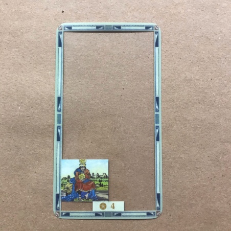 Универсальное Прозрачное Таро пластиковое