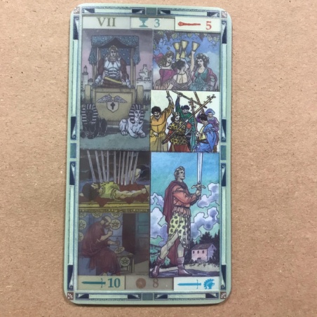 Универсальное Прозрачное Таро пластиковое