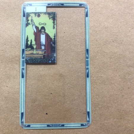 Универсальное Прозрачное Таро пластиковое