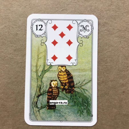 Оракул Ленорман Голубая Сова