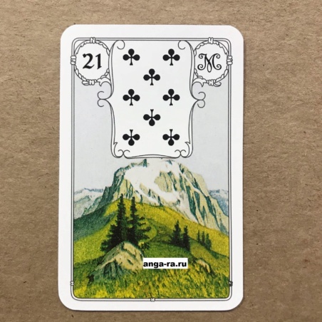 Оракул Ленорман Голубая Сова