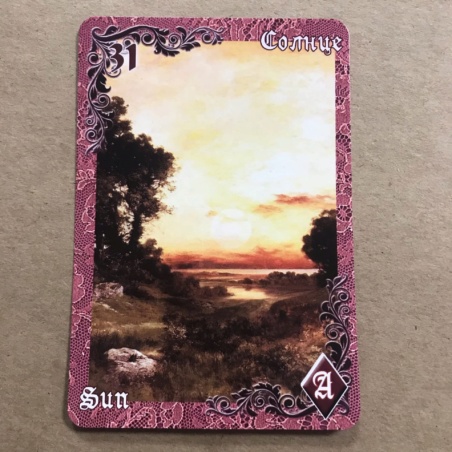 Оракул Ленорман Вишневые и Лиловые Сумерки