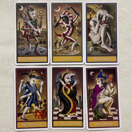 Таро Безумной Луны / Deviant Moon Tarot