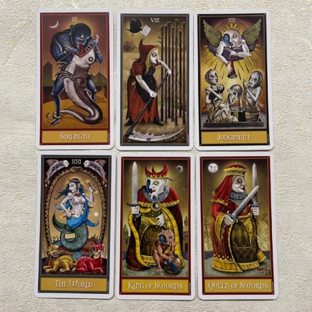Таро Безумной Луны / Deviant Moon Tarot