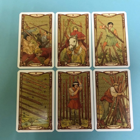 Мини Таро Золотое Арт-Нуво