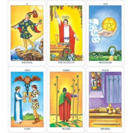 Набор Сияющее Таро Уэйта карты и книга на англ. яз.