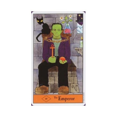 Halloween Tarot (Таро Хэллоуин в жестяной коробке)