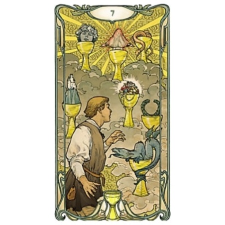 Золотое Таро Уэйт Арт-Нуво на рус.яз.