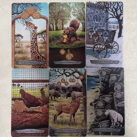 Набор Таро Тотемных Животных книга + карты