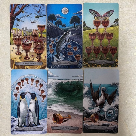 Набор Таро Тотемных Животных книга + карты