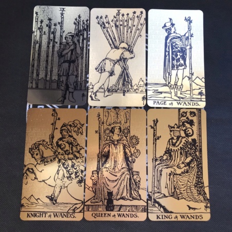 Золотое Таро Уэйта Black and Gold Edition