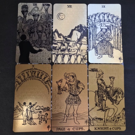 Золотое Таро Уэйта Black and Gold Edition