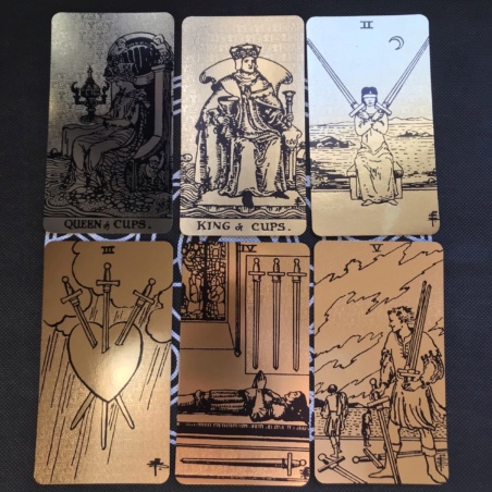 Золотое Таро Уэйта Black and Gold Edition