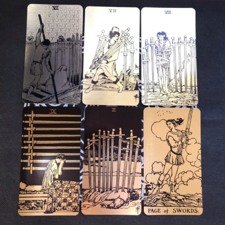 Золотое Таро Уэйта Black and Gold Edition