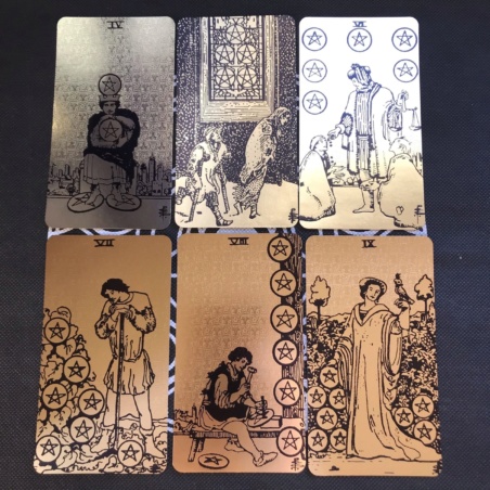 Золотое Таро Уэйта Black and Gold Edition