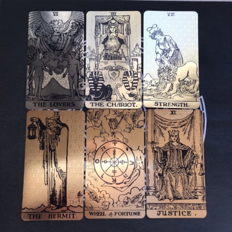 Золотое Таро Уэйта Black and Gold Edition