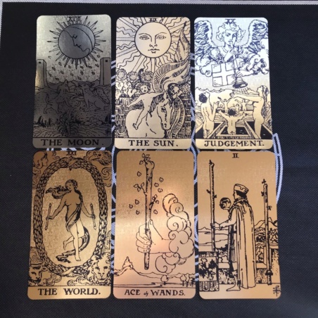 Золотое Таро Уэйта Black and Gold Edition