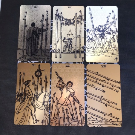 Золотое Таро Уэйта Black and Gold Edition