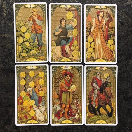 Золотое Таро Уэйт Арт-Нуво