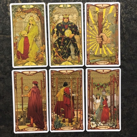 Золотое Таро Уэйт Арт-Нуво