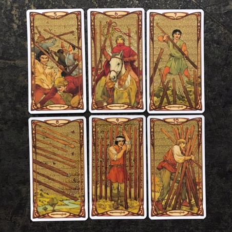 Золотое Таро Уэйт Арт-Нуво