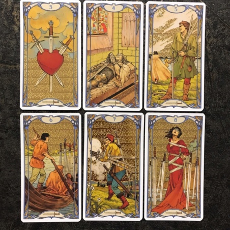 Золотое Таро Уэйт Арт-Нуво