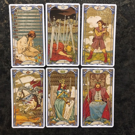 Золотое Таро Уэйт Арт-Нуво