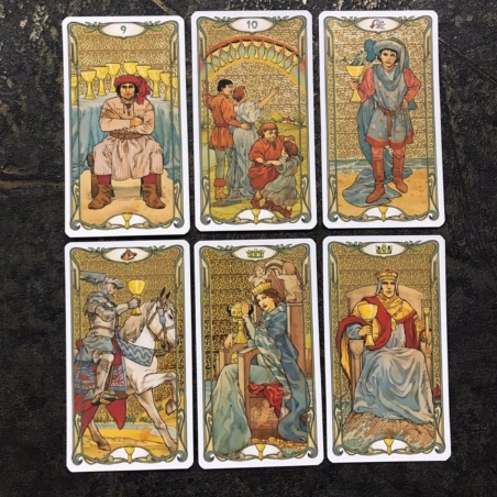 Золотое Таро Уэйт Арт-Нуво