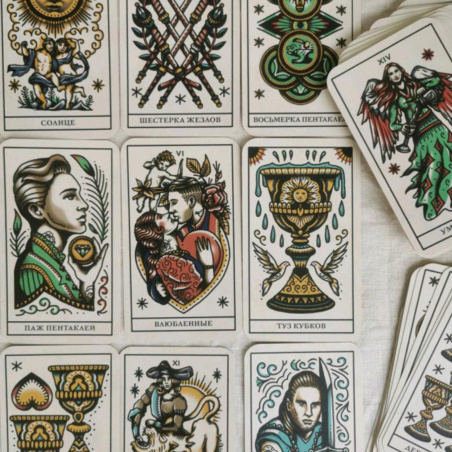 Tattoo Tarot. Тату Таро