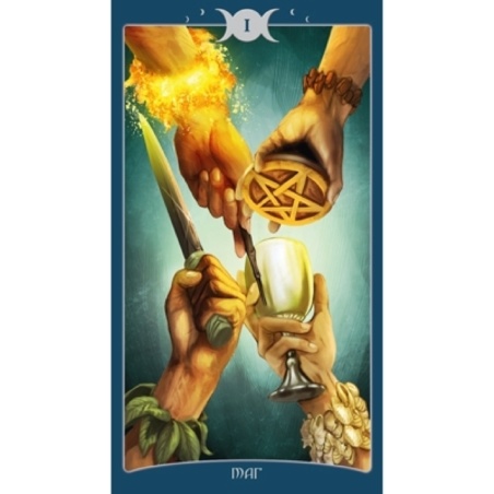 Набор Таро книга теней с 2-мя колодами