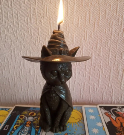 Свеча кот Бафомета