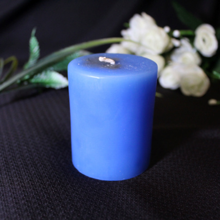 Свеча с травами “Заветное желание” (голубая)