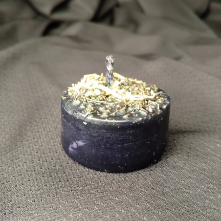 Свеча малая от сглаза с полынью