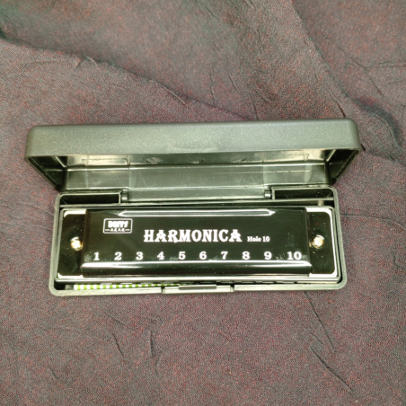 Губная гармошка в футляре