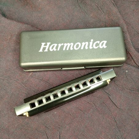 Губная гармошка в футляре